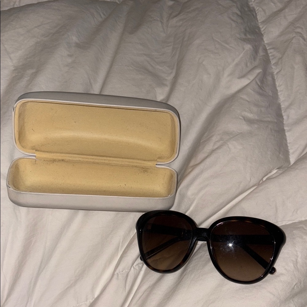 Chloe Brown Sunglasses with Case